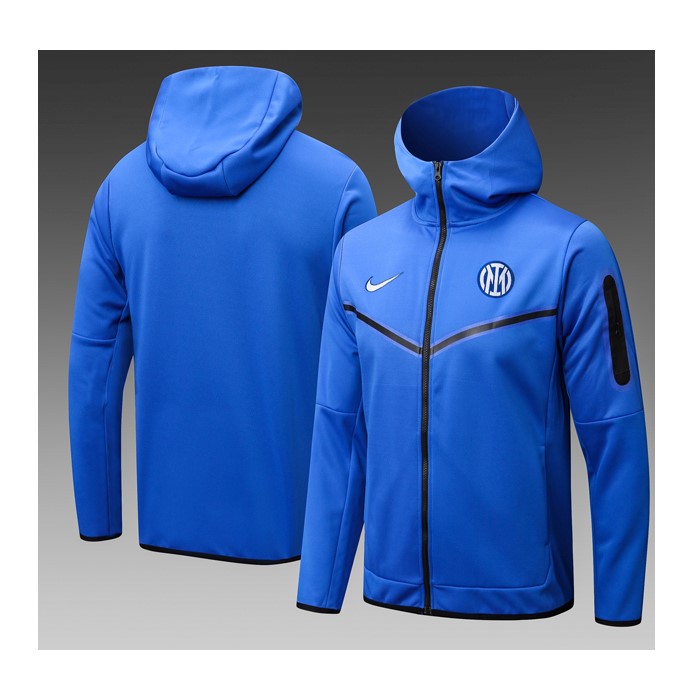 Chaqueta Con Capucha Inter Milan 2024/25 Azul